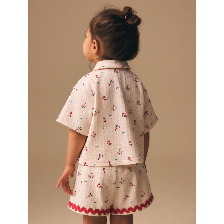 Next Blumendruck Top und Shorts Set  