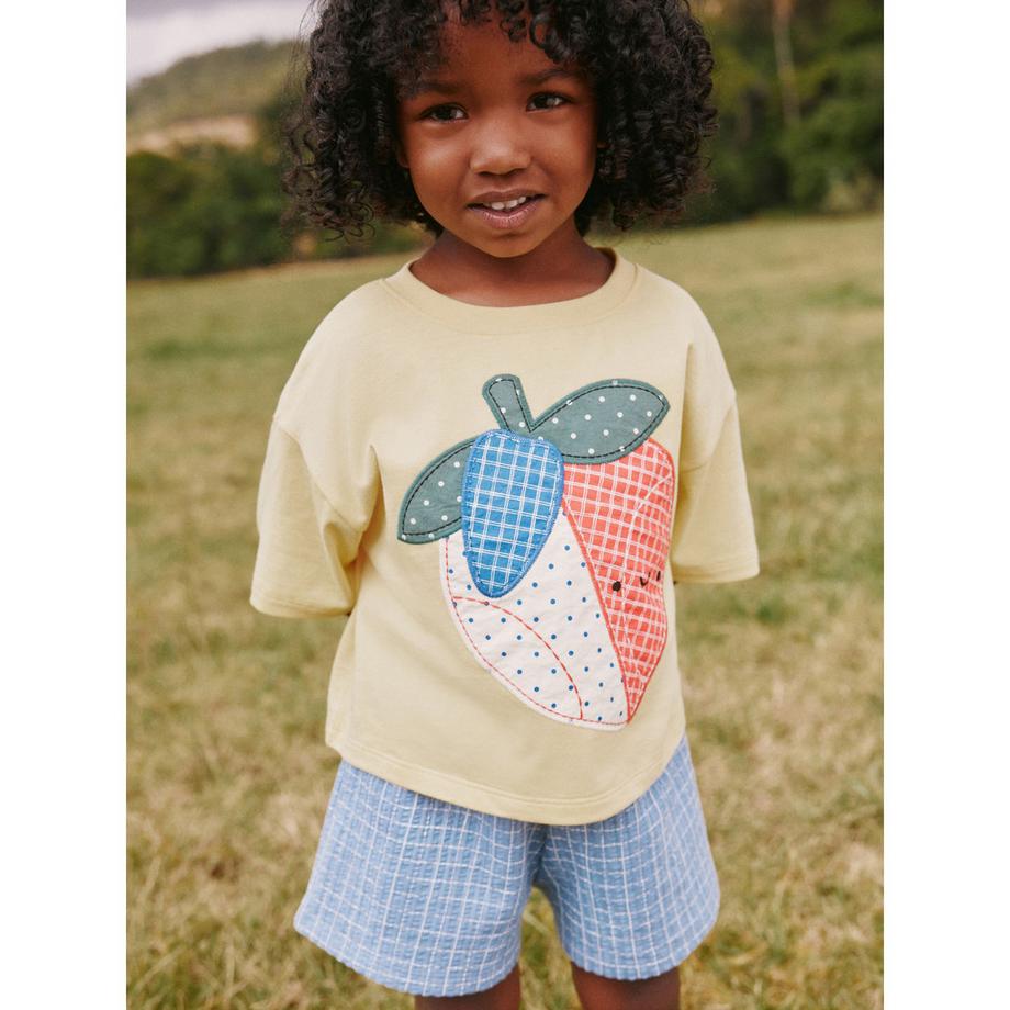 Next Erdbeer Applikation Top und Shorts Set  
