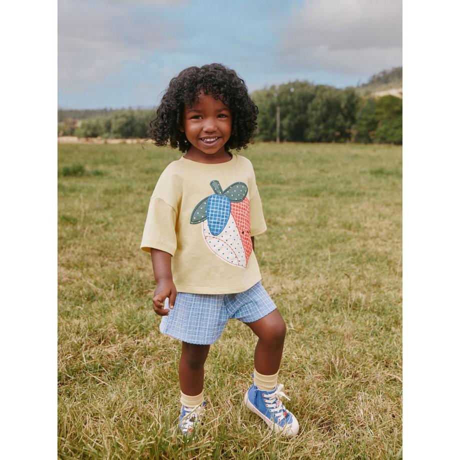 Next Erdbeer Applikation Top und Shorts Set  