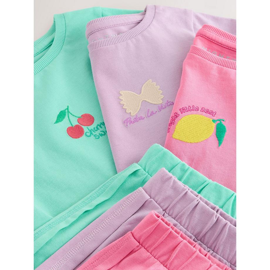 Next Set Pigiama Top Maniche Corte e Shorts  