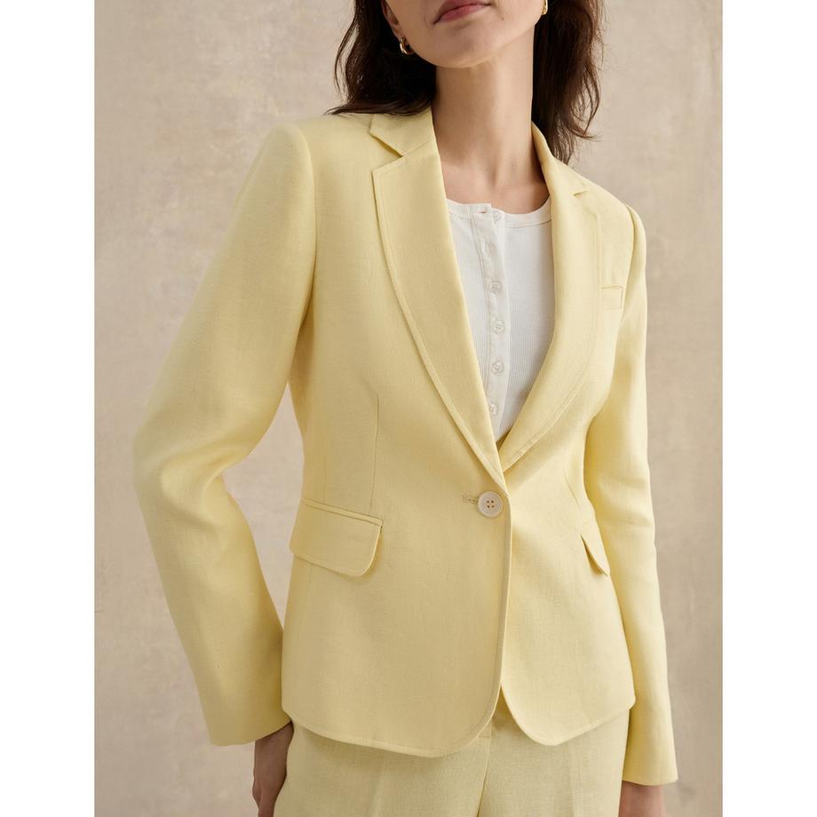 HOBBS ADALEE Leinenblazer Regular Fit  