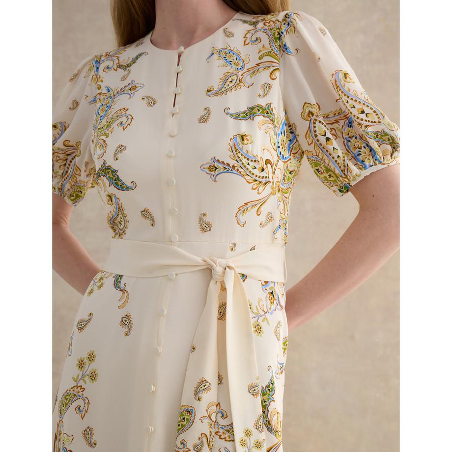 HOBBS ALMA Kurzarm Cocktailkleid  