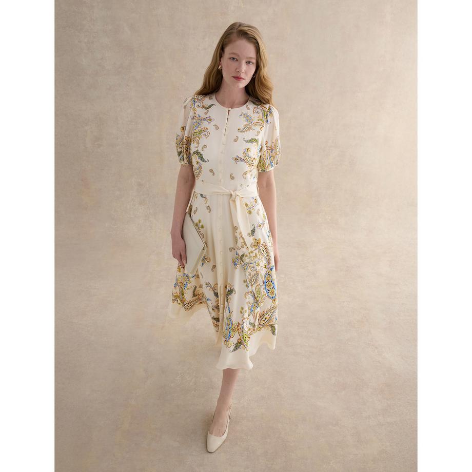 HOBBS ALMA Kurzarm Cocktailkleid  