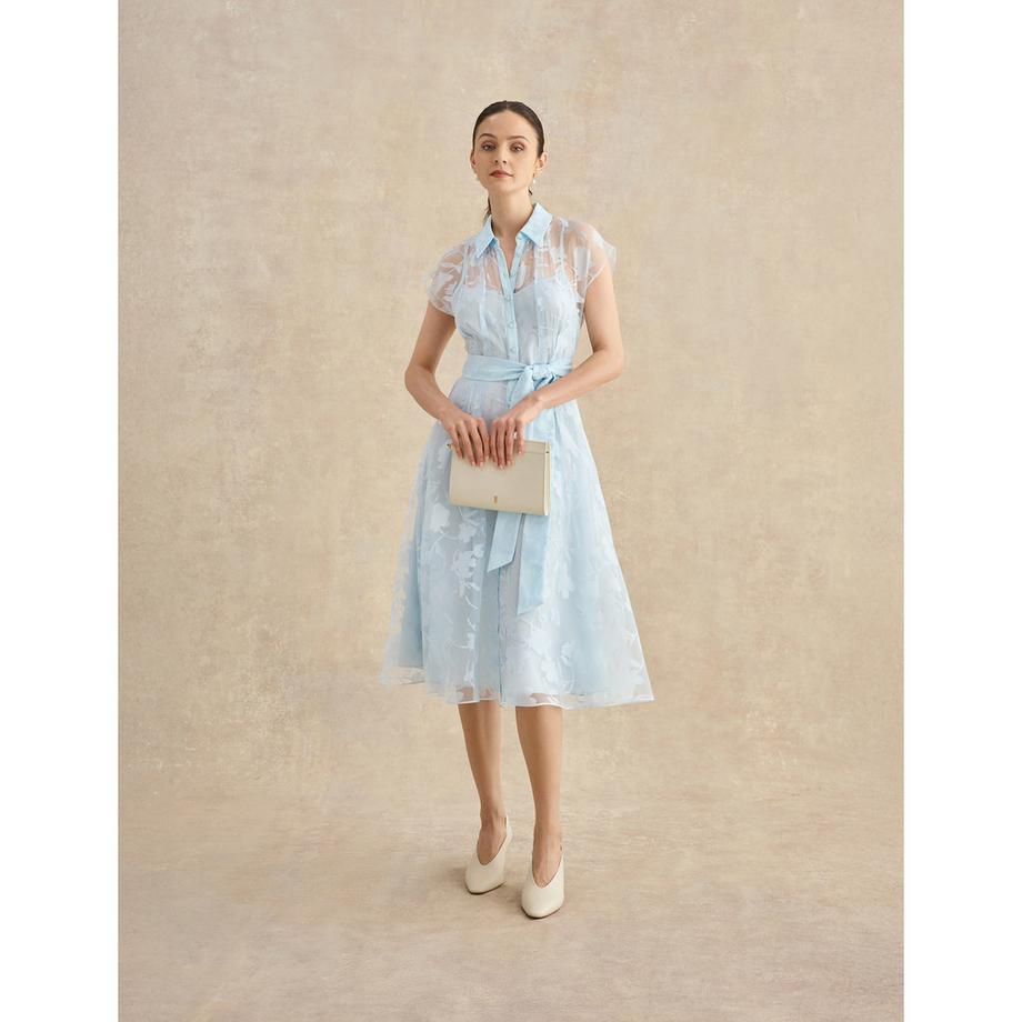 HOBBS TESS Kurzarm Cocktailkleid  