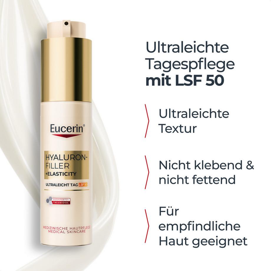 Eucerin  Hyaluron-Filler + Elasticity Soin de Jour SPF 50 