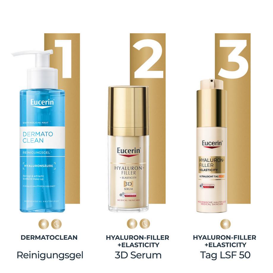 Eucerin  Hyaluron-Filler + Elasticity Soin de Jour SPF 50 