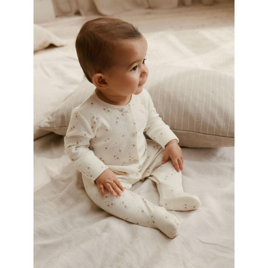 Next Ensemble Pyjama Bébé avec Body Bonnet et Bavoir  