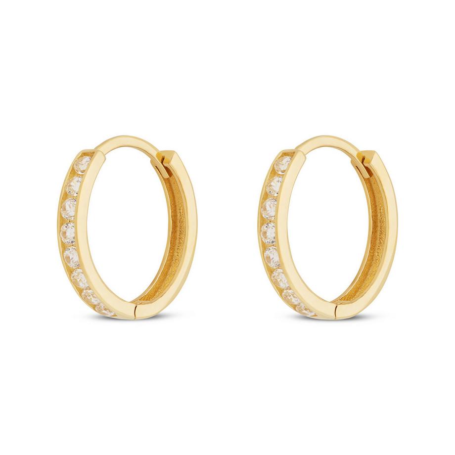 Boucles d'oreilles zirconia