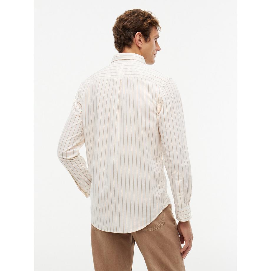 TOMMY HILFIGER Chemise rayée à col boutonné  