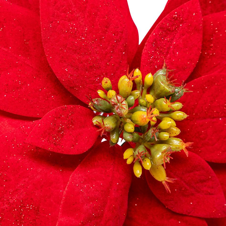 Manor Home Kunstblume Weihnachtsstern 