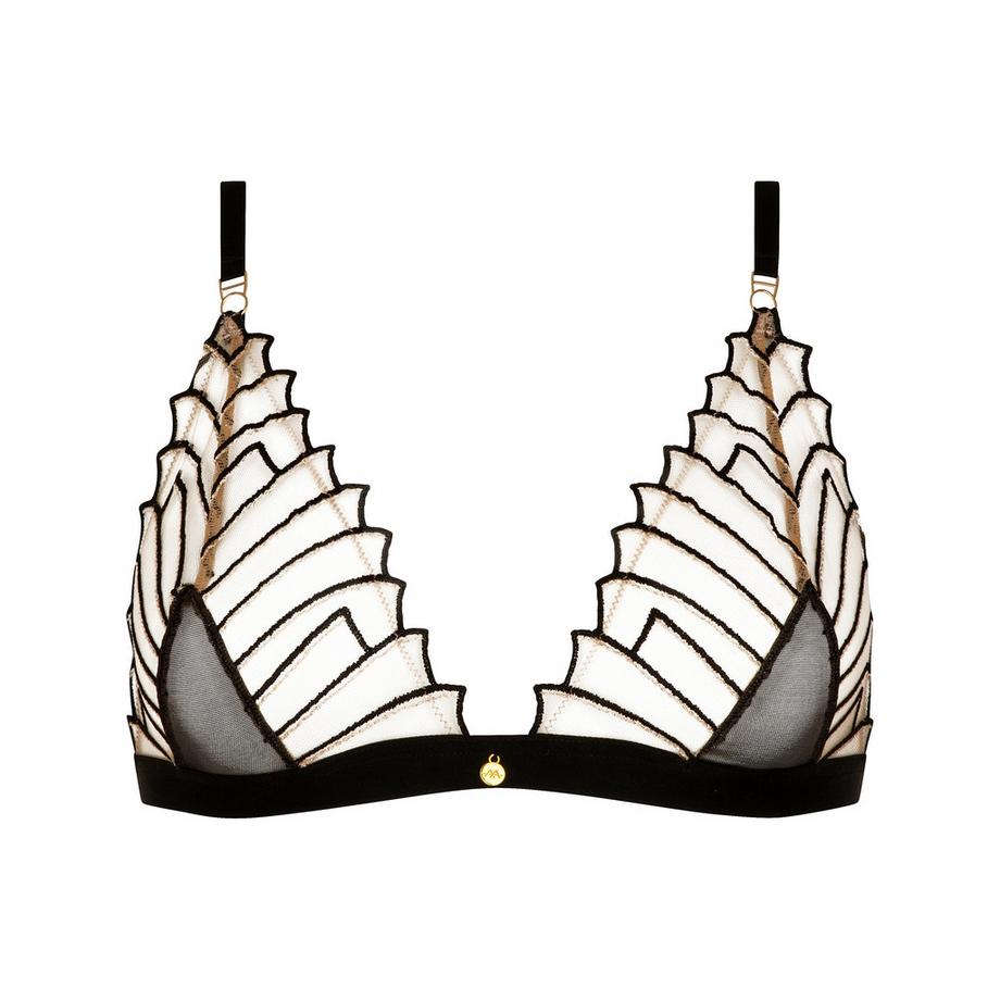 Soutien-gorge triangle, sans armatures
