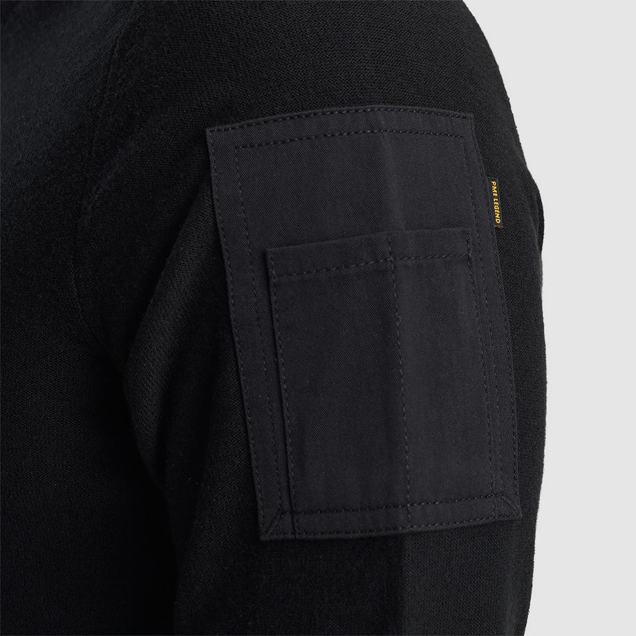 PME Legend Pullover avec patch sur manche et détail logo  