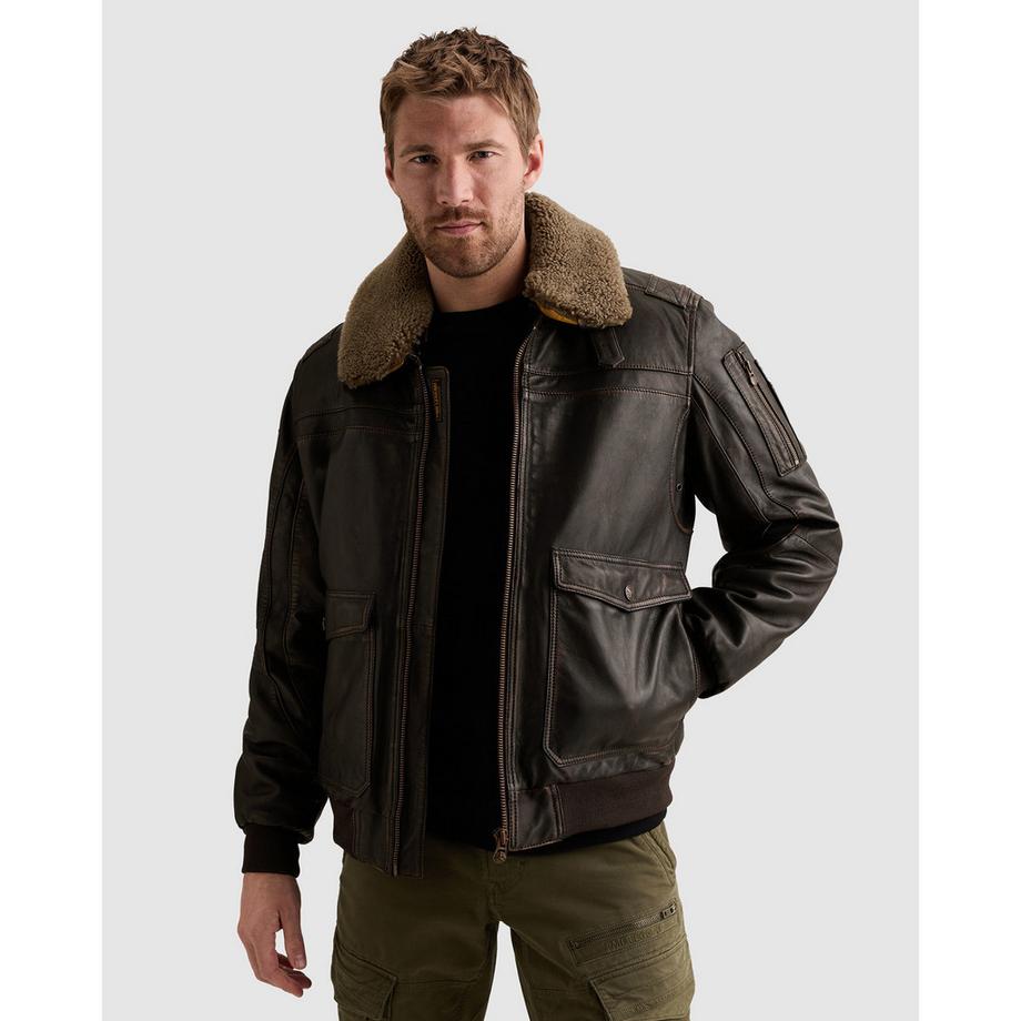 Lederjacke