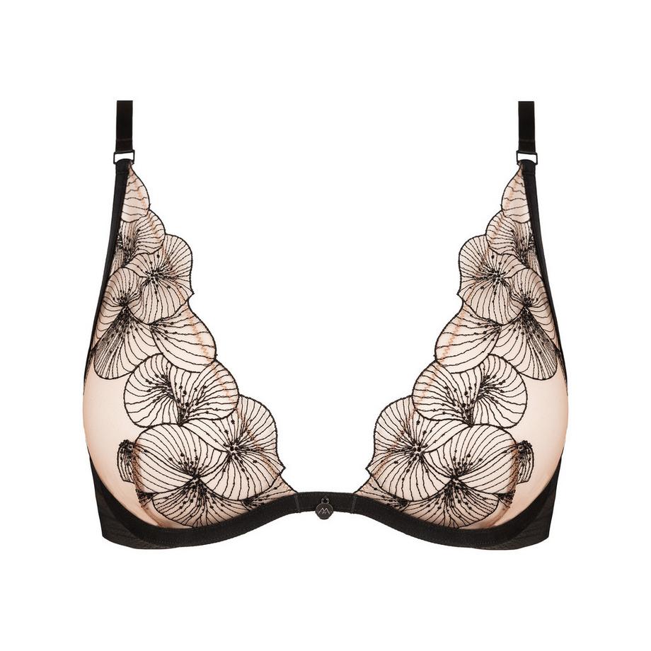Soutien-gorge triangle, avec armatures