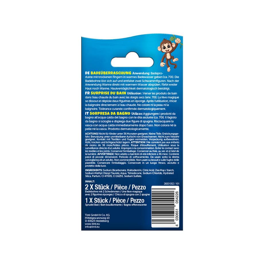 Tinti  Surprise pour bain moussantes - Sélection aléatoire 