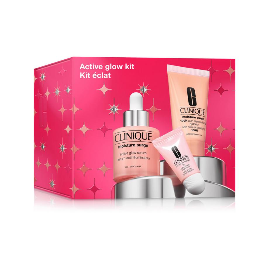 CLINIQUE  Active Glow Kit: Moisture Surge Set 