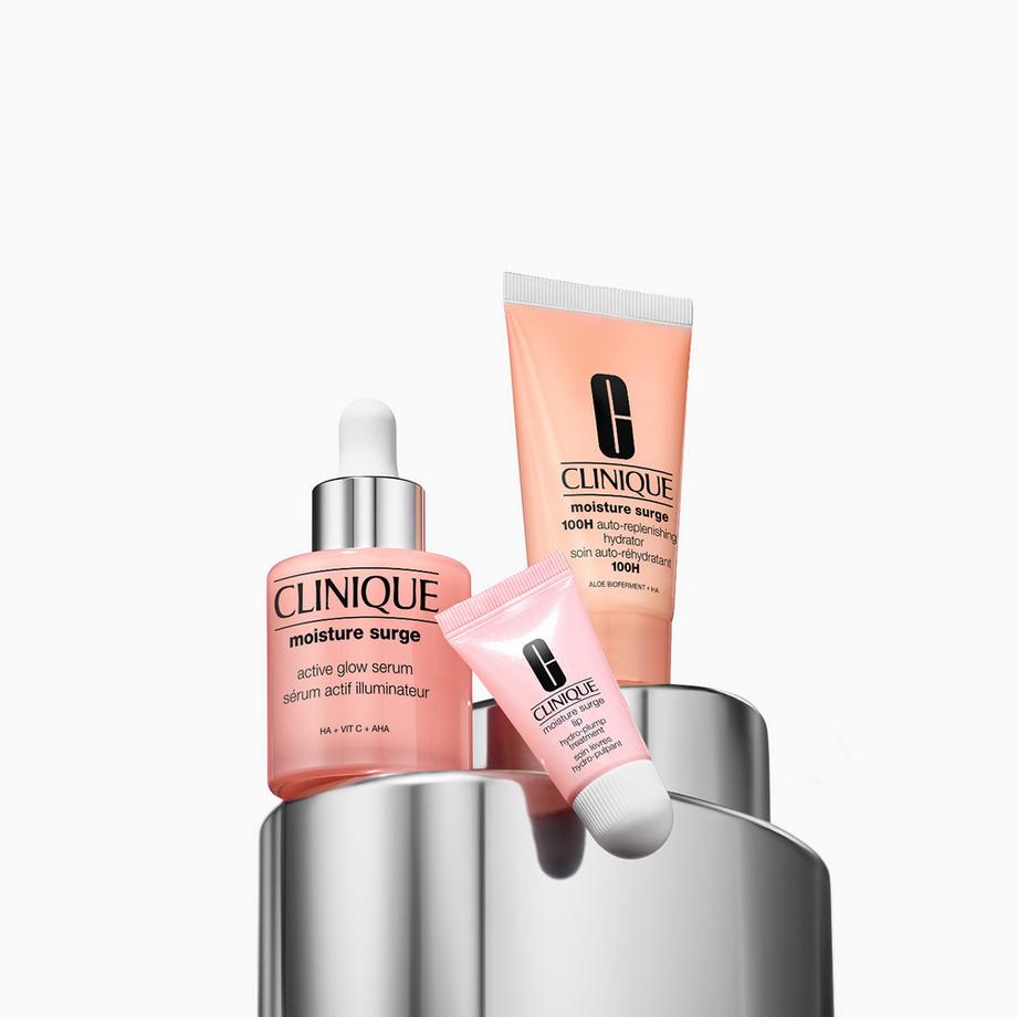 CLINIQUE  Active Glow Kit: Moisture Surge Set 