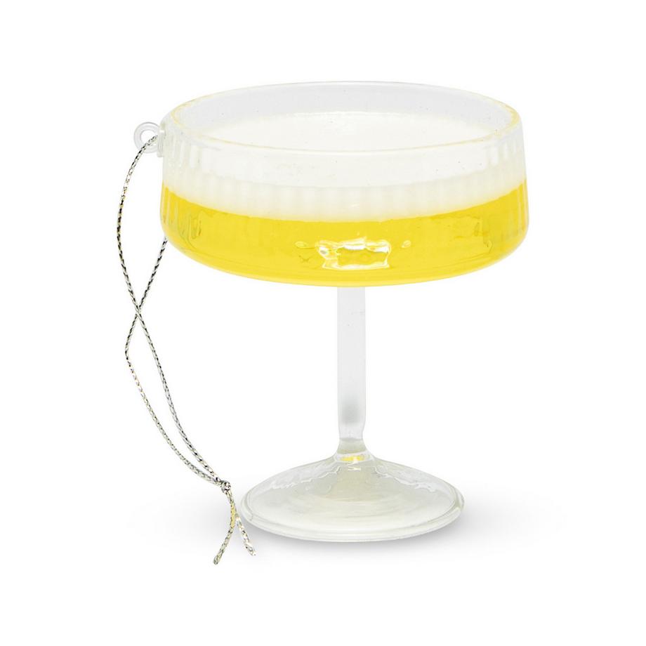  Pendentif de sapin de Noël original Champagne Coupe 