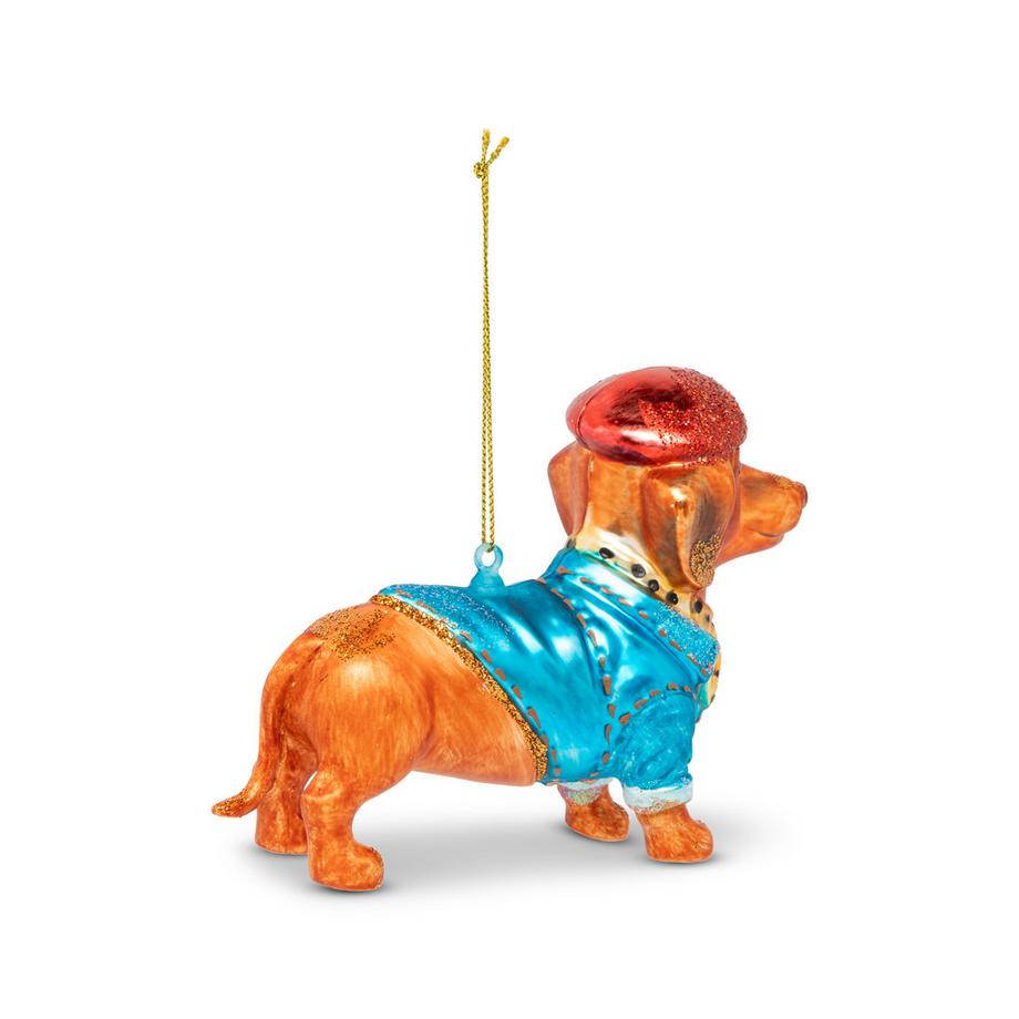  Pendentif de sapin de Noël original Dachshund 