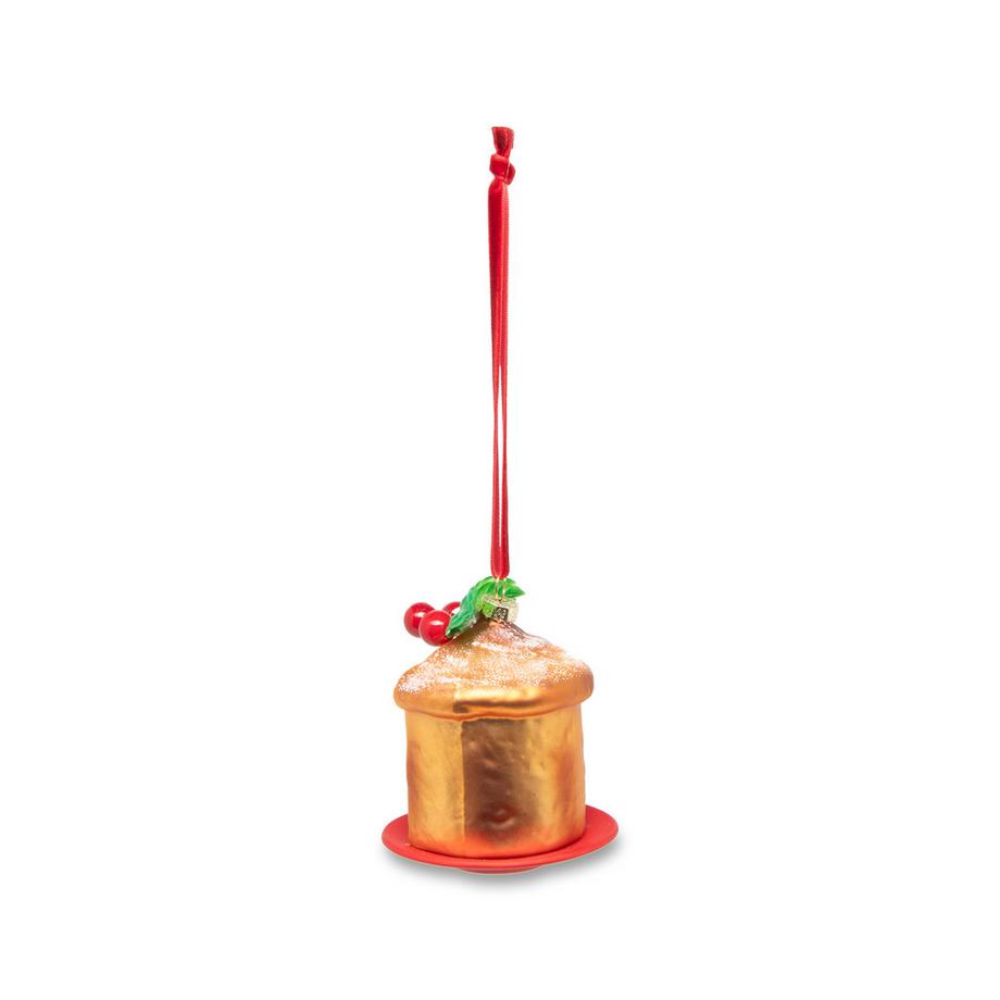 Manor Home Lustiger Weihnachtsbaumanhänger Panettone 