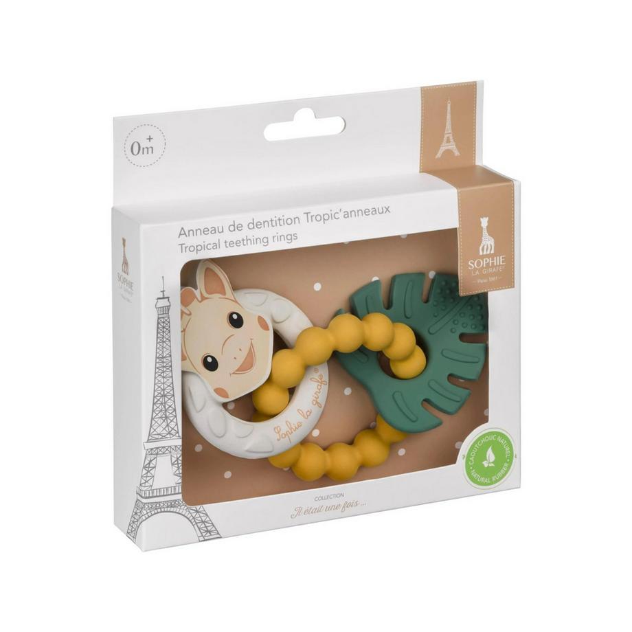 Vulli  Sophie la girafe Anneau de dentition Tropic'anneaux 