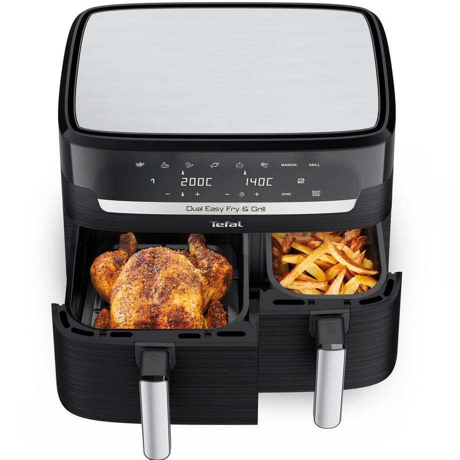 Tefal Heissluft-Fritteuse Dual Easy Fry 