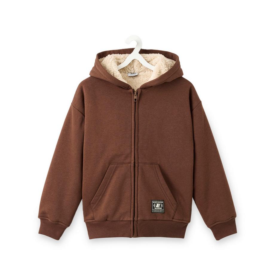 Hoodie, avec fermeture éclair