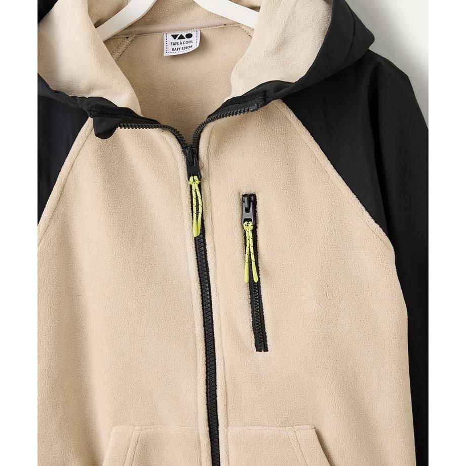 Tape à l'oeil  Hoodie, avec fermeture éclair 