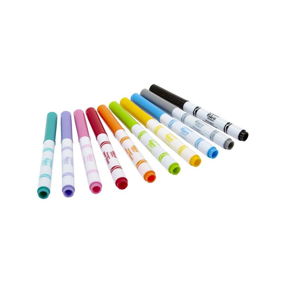 Artista  10 crayons pour textile 