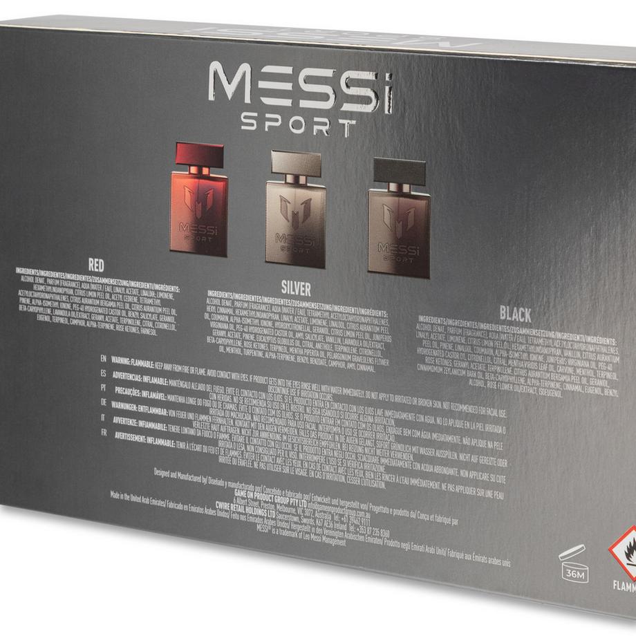 Messi 3-Piece Fragrance Coffret for Men  