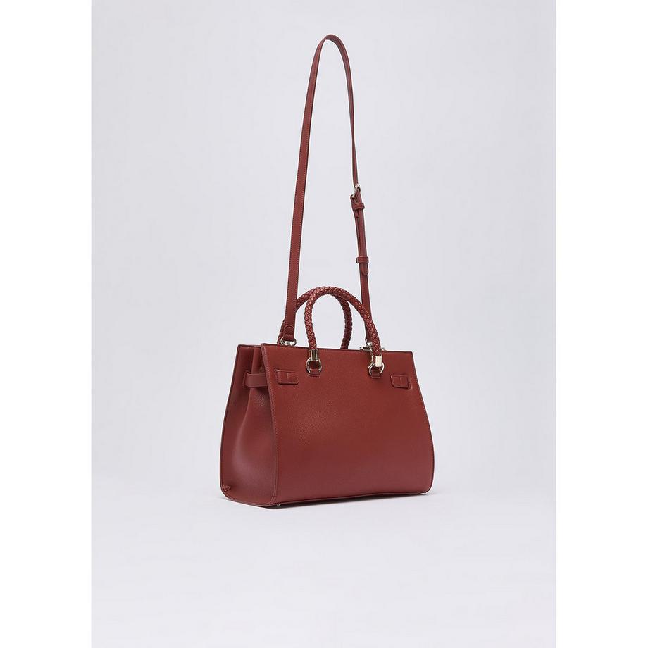LIU JO Tote Bag mit geflochtenem Henkel  