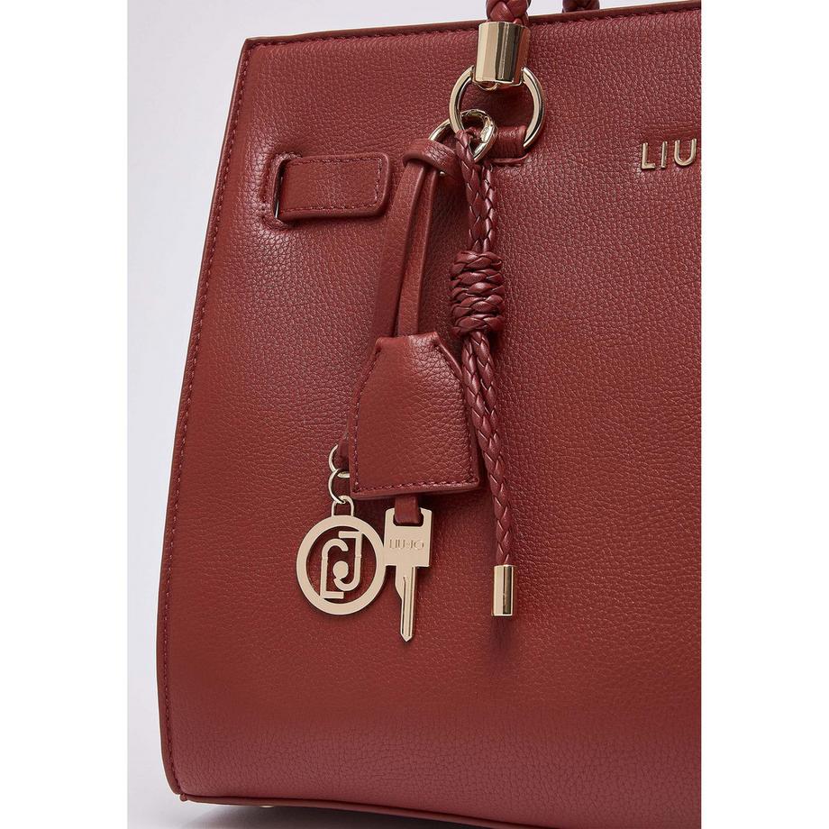 LIU JO Tote Bag mit geflochtenem Henkel  