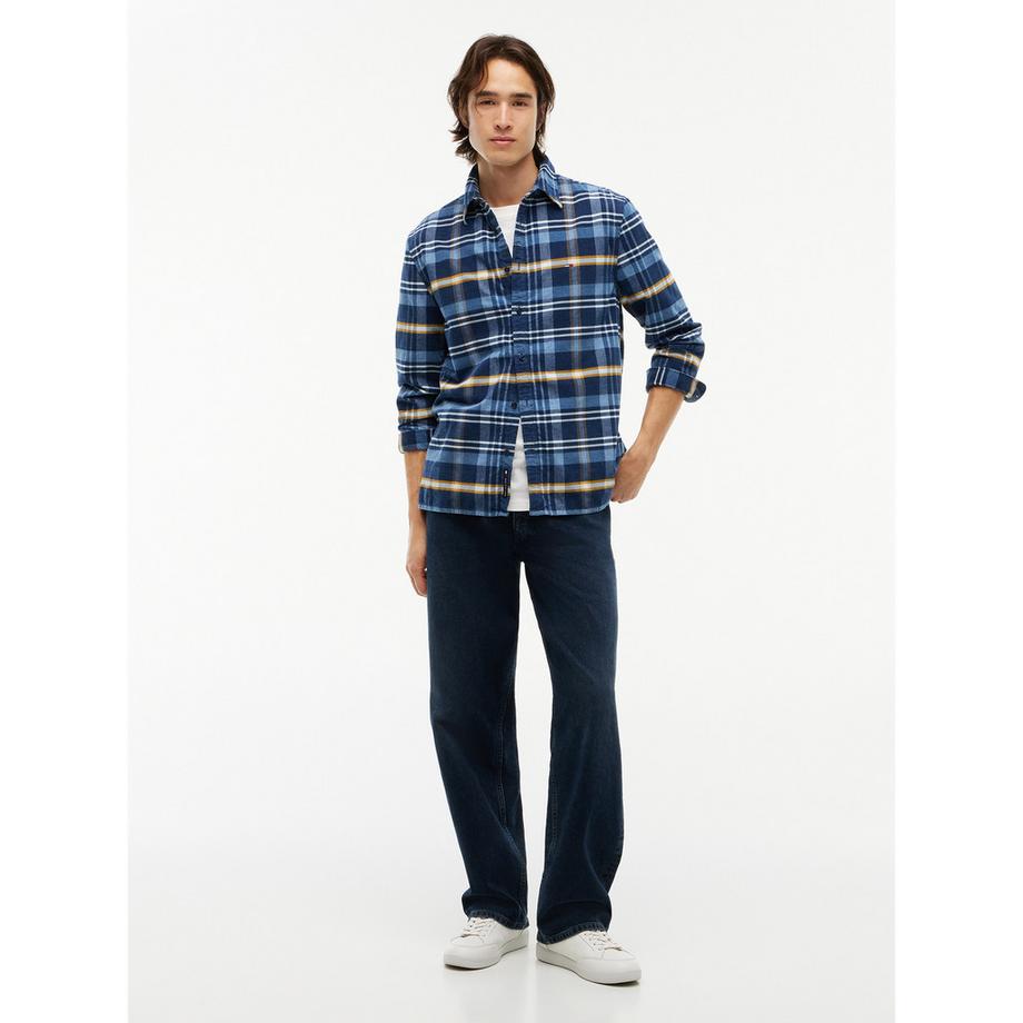 TOMMY JEANS Chemise velours côtelé manches longues  