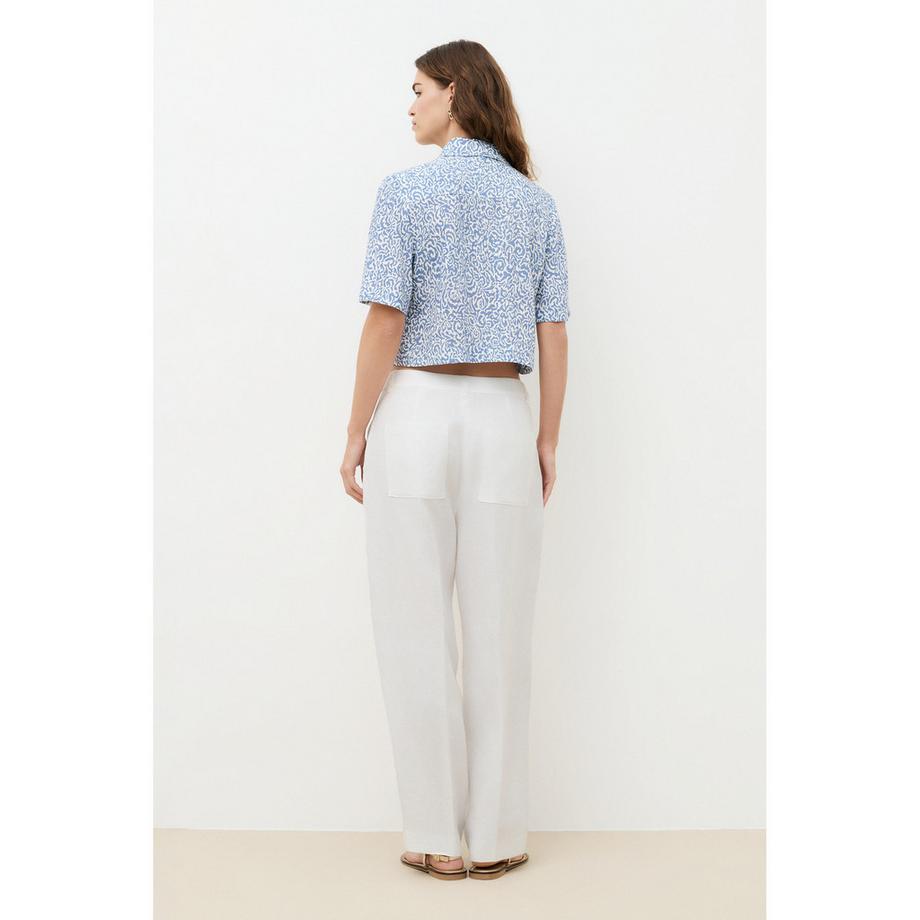 Caroll Chemise Courte à Manches Courtes Imprimée  