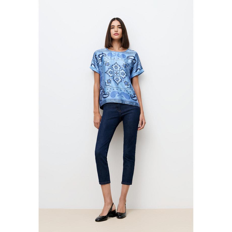 Caroll Bedrucktes Kurzarm T-Shirt  