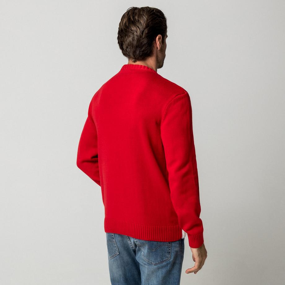 Manor Man Rentier Grafik Pullover  