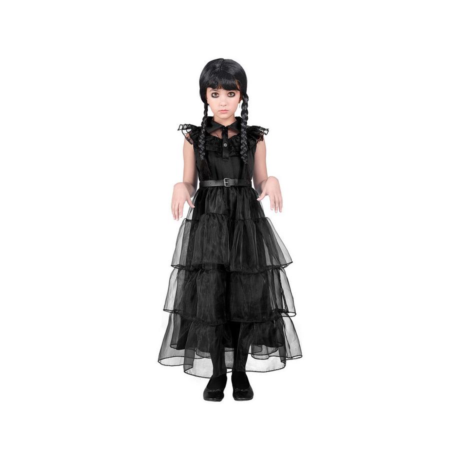 Dark Girl Kleid mit Gürtel 128