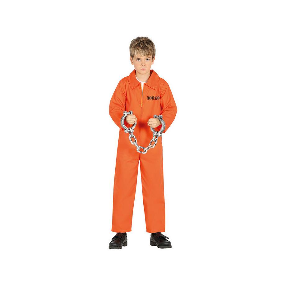 Costume pour enfant Combinaison de prisonnier orange "158"