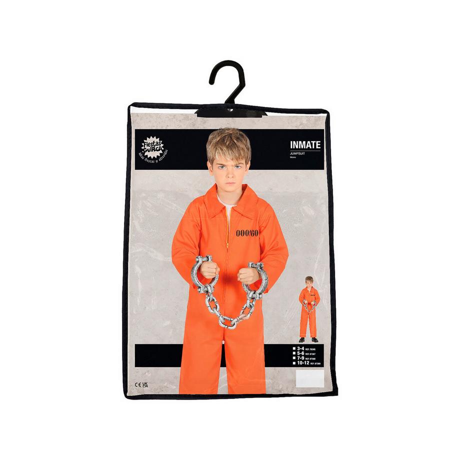 Sombo  Costume da bambino Tuta da carcerato arancione "158 
