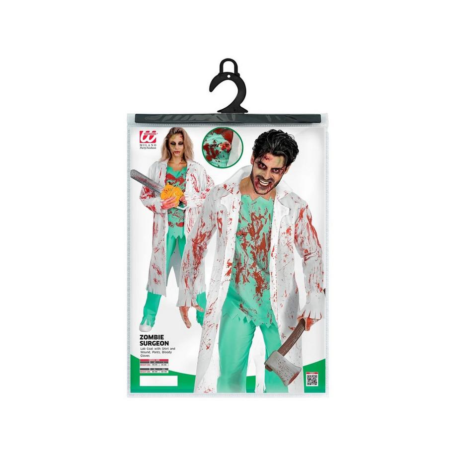 Widmann  Costume da Chirurgo Zombie "XL" 