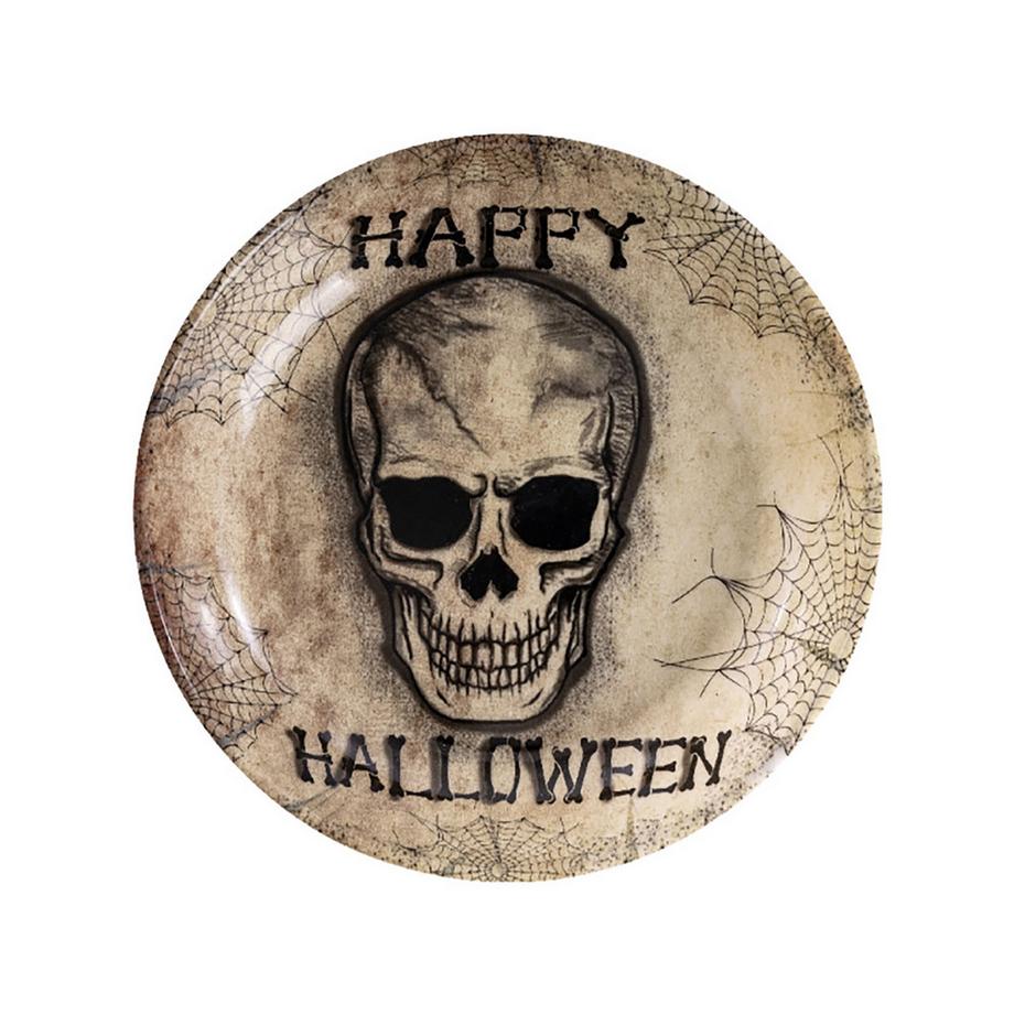 Carnival Toys  Plateau Halloween Tête de Mort 