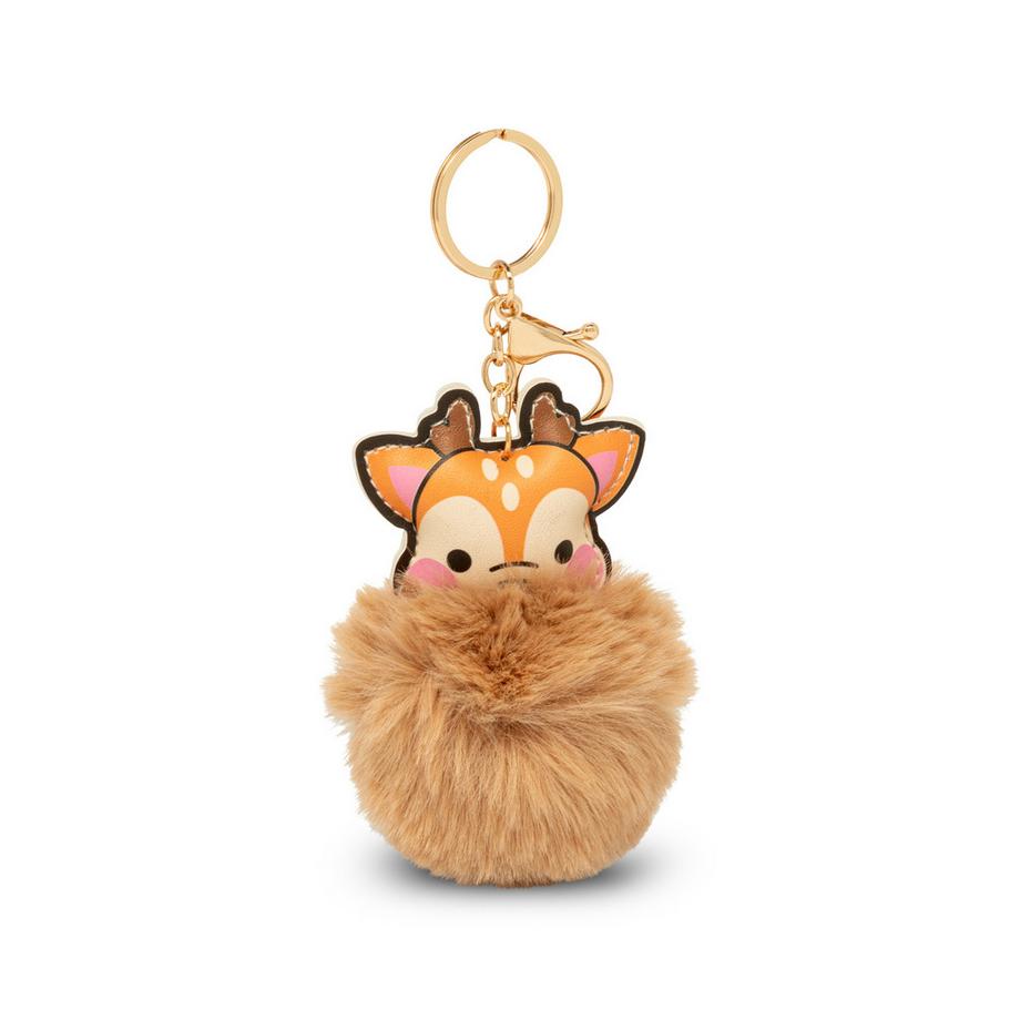 Manor Woman Porte-clés Pom Pom Cerf  