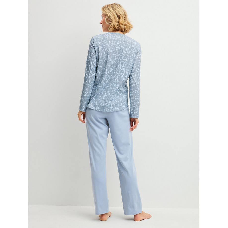 CALIDA Pigiama Midnight Dreams con top a maniche lunghe  