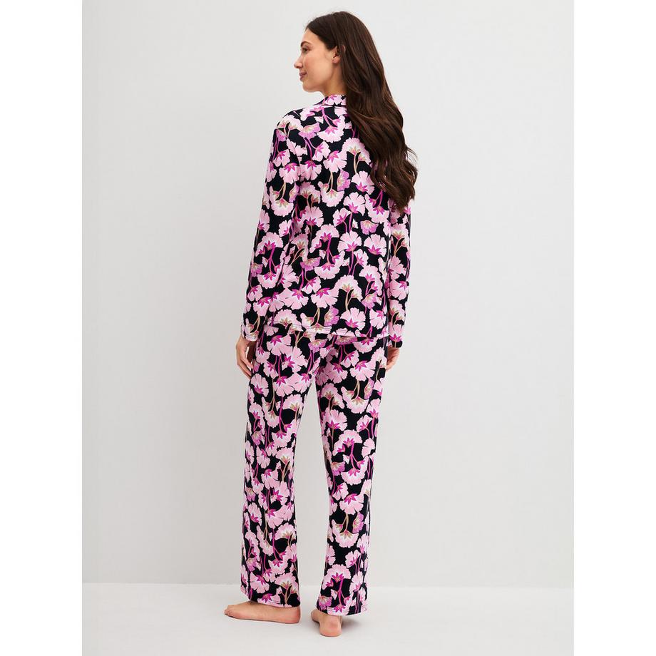 CALIDA Edition 85 Pyjama mit Blumenmuster  