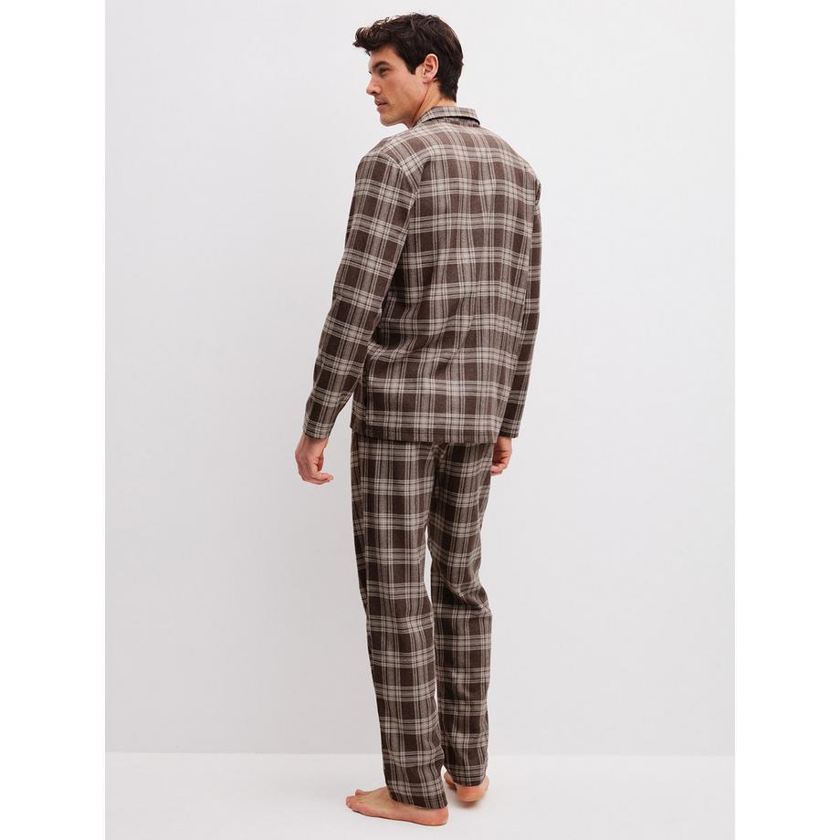 CALIDA Relax Flannel Mood Set pigiama lungo  