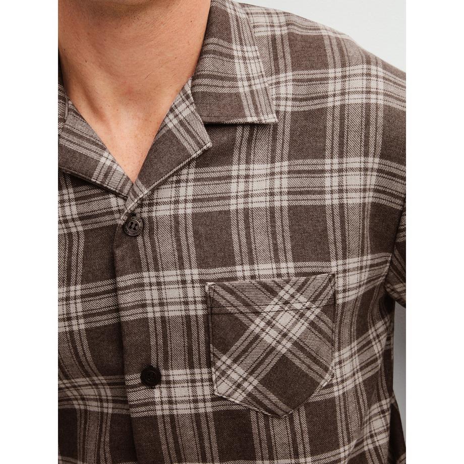 CALIDA Relax Flannel Mood Set pigiama lungo  