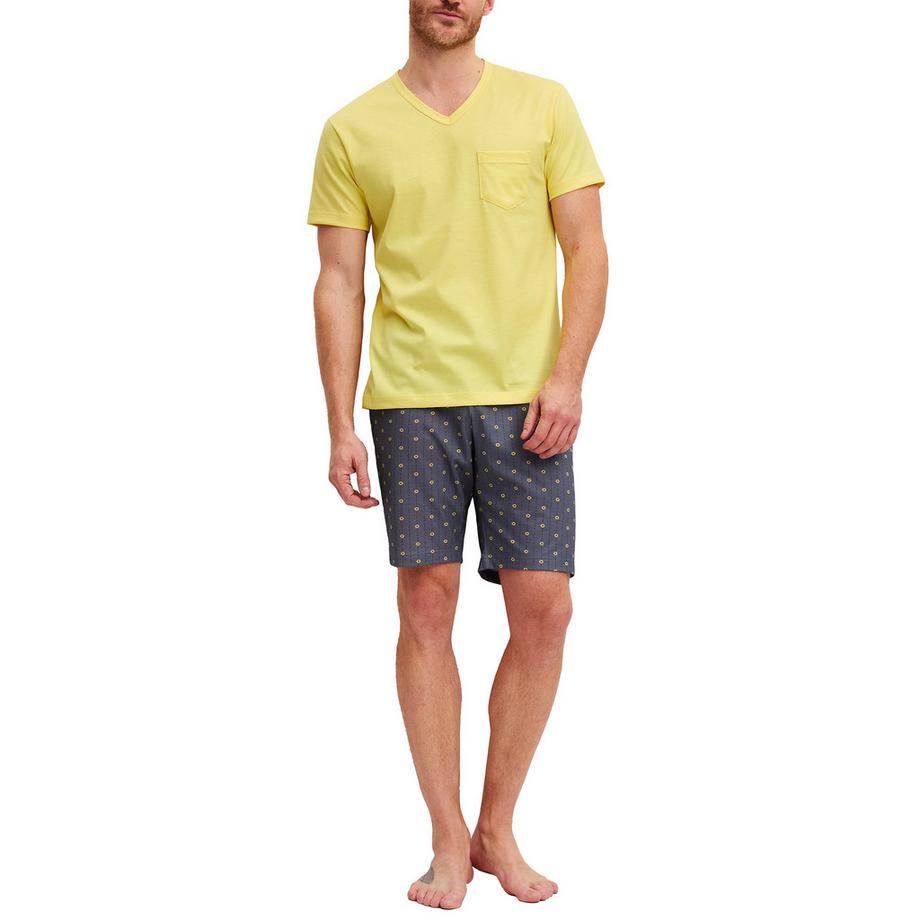 CALIDA EDITION 85 Pigiama Scollo a V Maniche Corte  