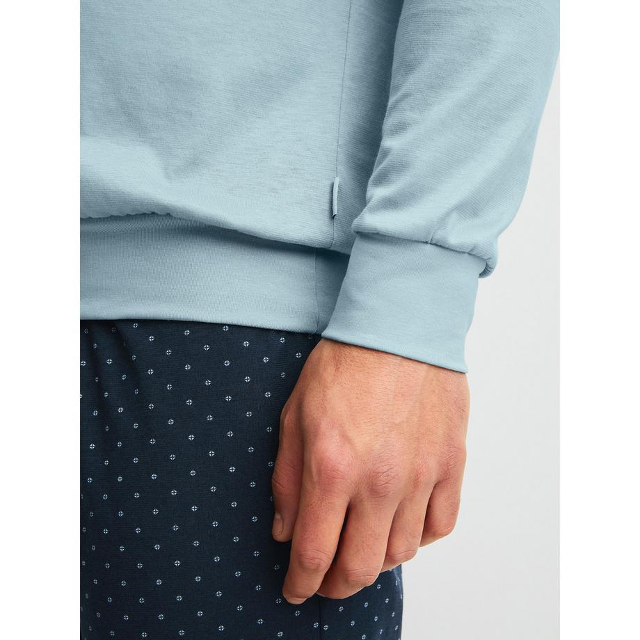 CALIDA Relax Imprint 3 Pyjama avec haut col en V  