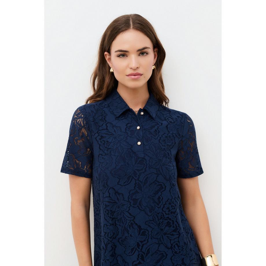 Caroll Abito Polo in Pizzo  