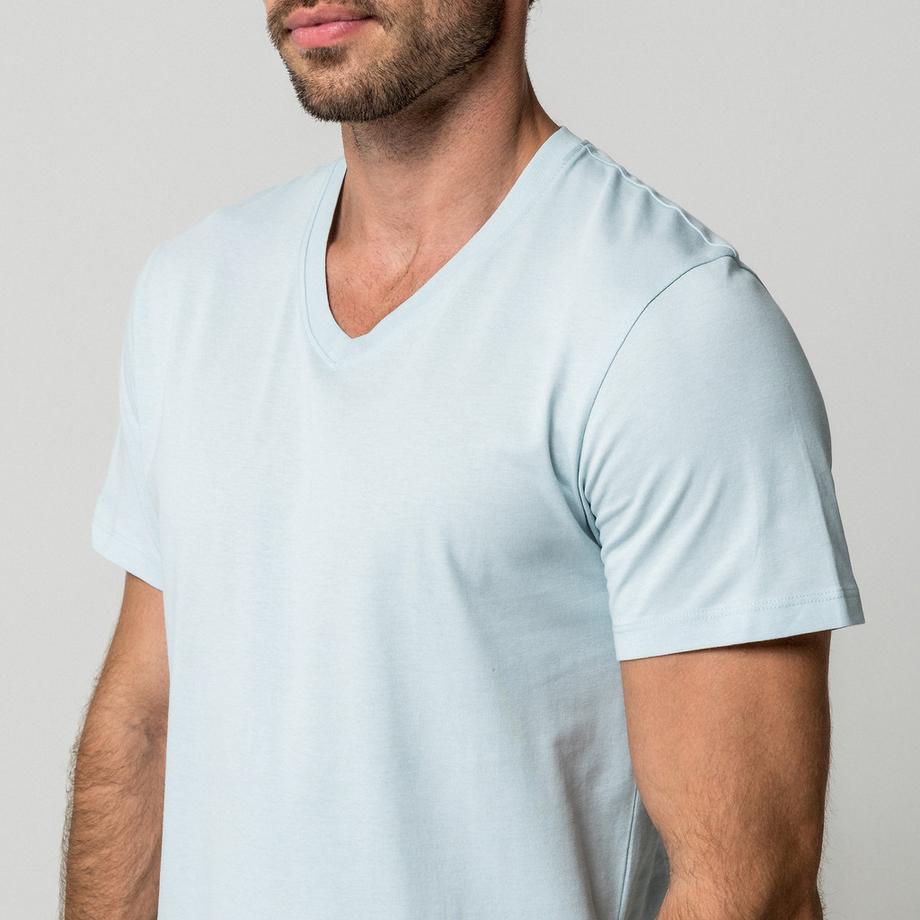 Manor Man T-shirt collo a V  
